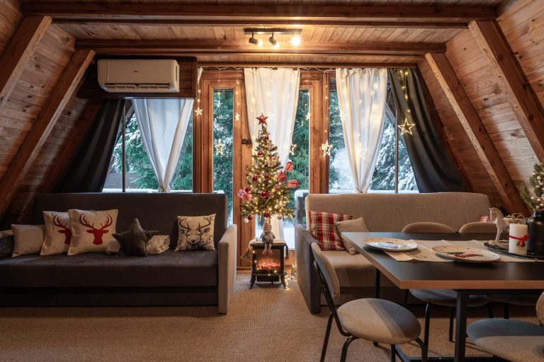 leśna sielnka mały domek święta