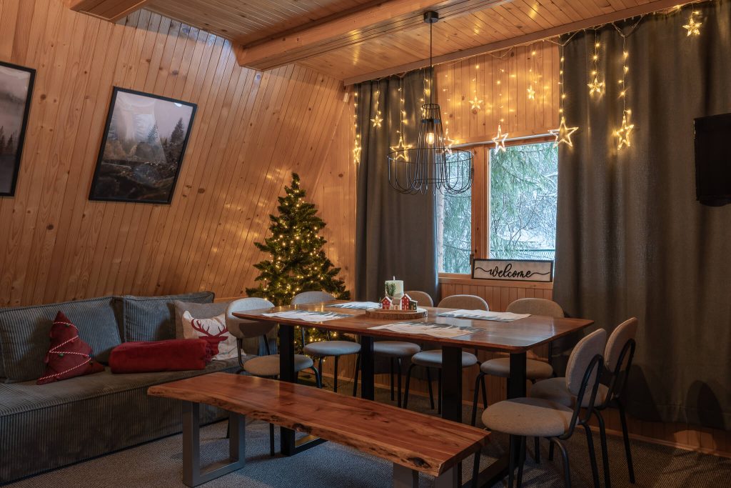 leśna sielanka w święta